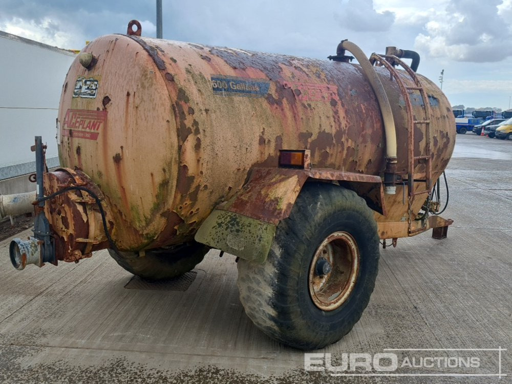 Hi-Spec Single Axle Drawbar Hydraulic Vacuum Slurry Tanker - Reboque agrícola: foto 5 Hi-Spec Single Axle Drawbar Hydraulic Vacuum Slurry Tanker - Reboque agrícola: foto 5