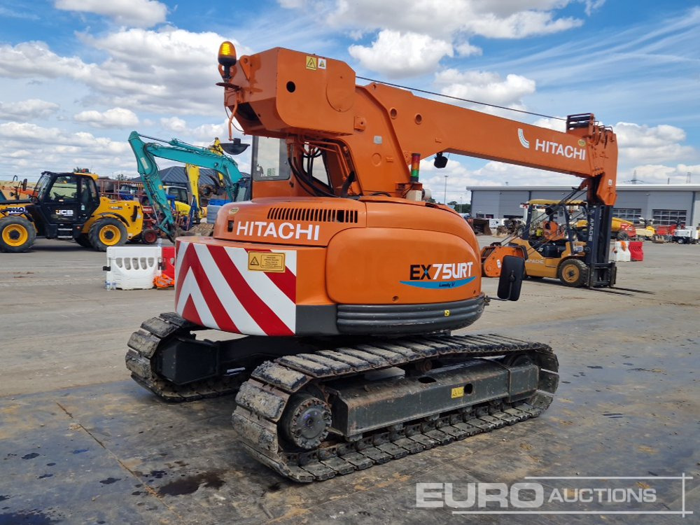 Hitachi EX75URT - Guindaste sobre esteiras: foto 5 Hitachi EX75URT - Guindaste sobre esteiras: foto 5