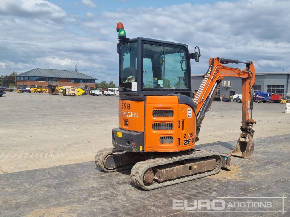 Hitachi ZX26U-5A - Mini escavadeira: foto 5 Hitachi ZX26U-5A - Mini escavadeira: foto 5