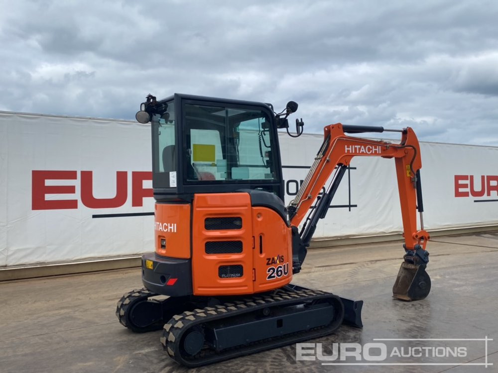 Hitachi ZX26U-5A - Mini escavadeira: foto 5 Hitachi ZX26U-5A - Mini escavadeira: foto 5