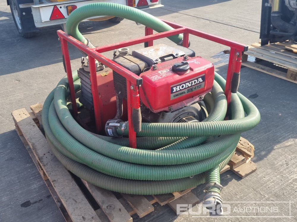Honda 2” Diesel Water Pump, Suction & Delivery Hoses - Bomba de água: foto 5 Honda 2” Diesel Water Pump, Suction & Delivery Hoses - Bomba de água: foto 5