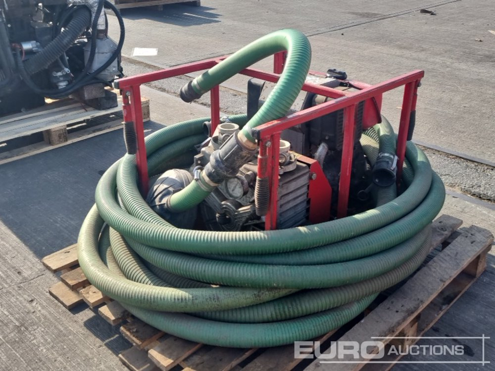 Honda 2” Diesel Water Pump, Suction & Delivery Hoses - Bomba de água: foto 3 Honda 2” Diesel Water Pump, Suction & Delivery Hoses - Bomba de água: foto 3