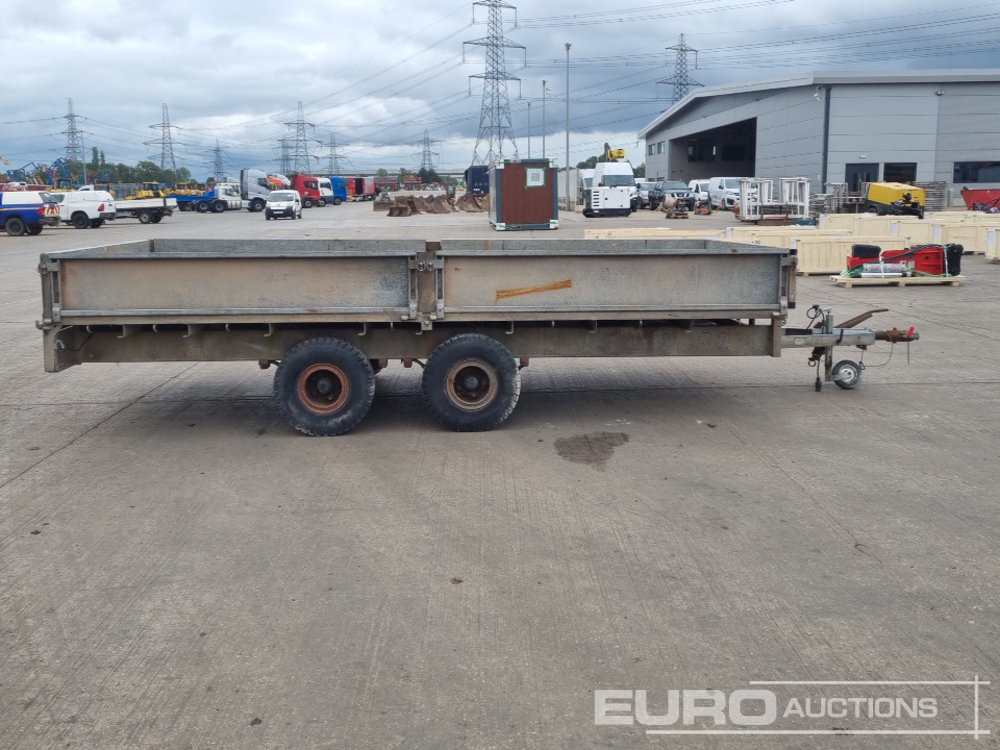 Reboque porta máquinas Ifor Williams LL146G 3.5 Ton Twin Axle Drop Side Plant Trailer: foto 6