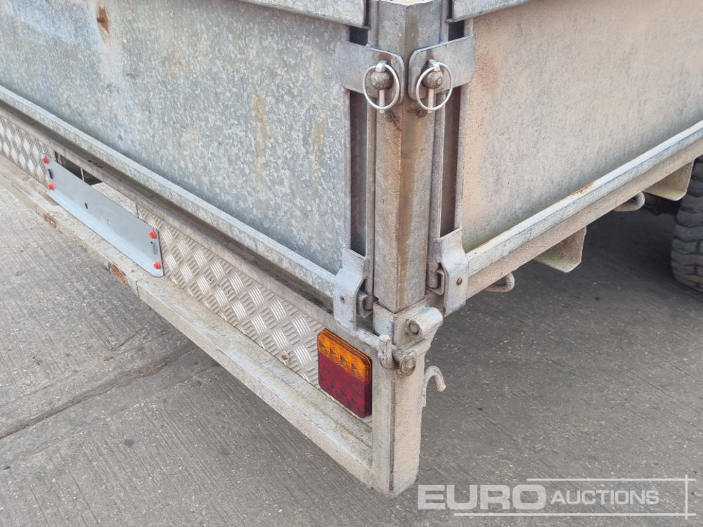 Reboque porta máquinas Ifor Williams LL146G 3.5 Ton Twin Axle Drop Side Plant Trailer: foto 28