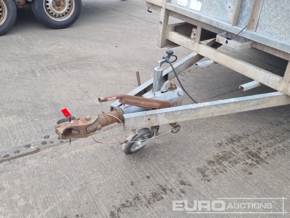 Reboque porta máquinas Ifor Williams LL146G 3.5 Ton Twin Axle Drop Side Plant Trailer: foto 13