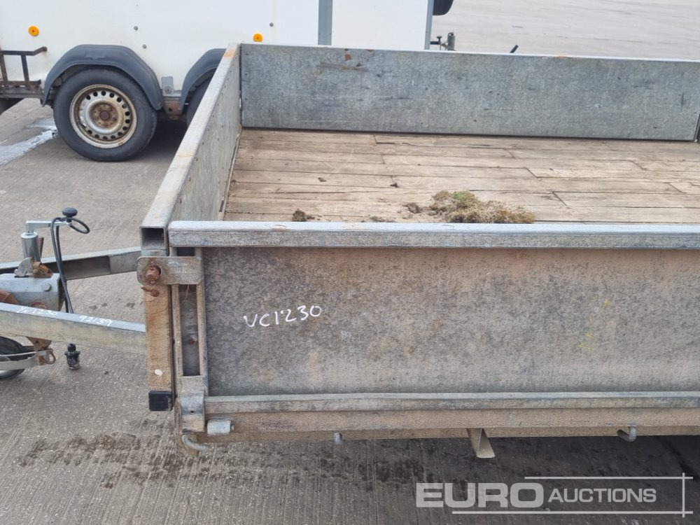 Reboque porta máquinas Ifor Williams LL146G 3.5 Ton Twin Axle Drop Side Plant Trailer: foto 18