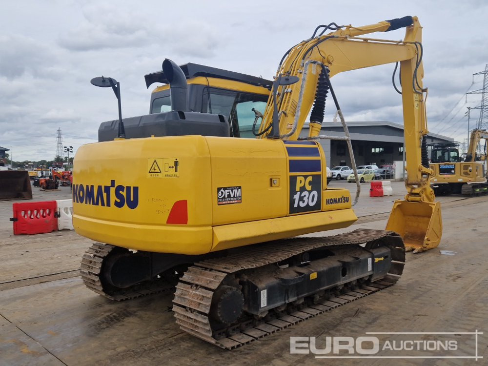 Komatsu PC130-7 - Escavadora de rastos: foto 5 Komatsu PC130-7 - Escavadora de rastos: foto 5