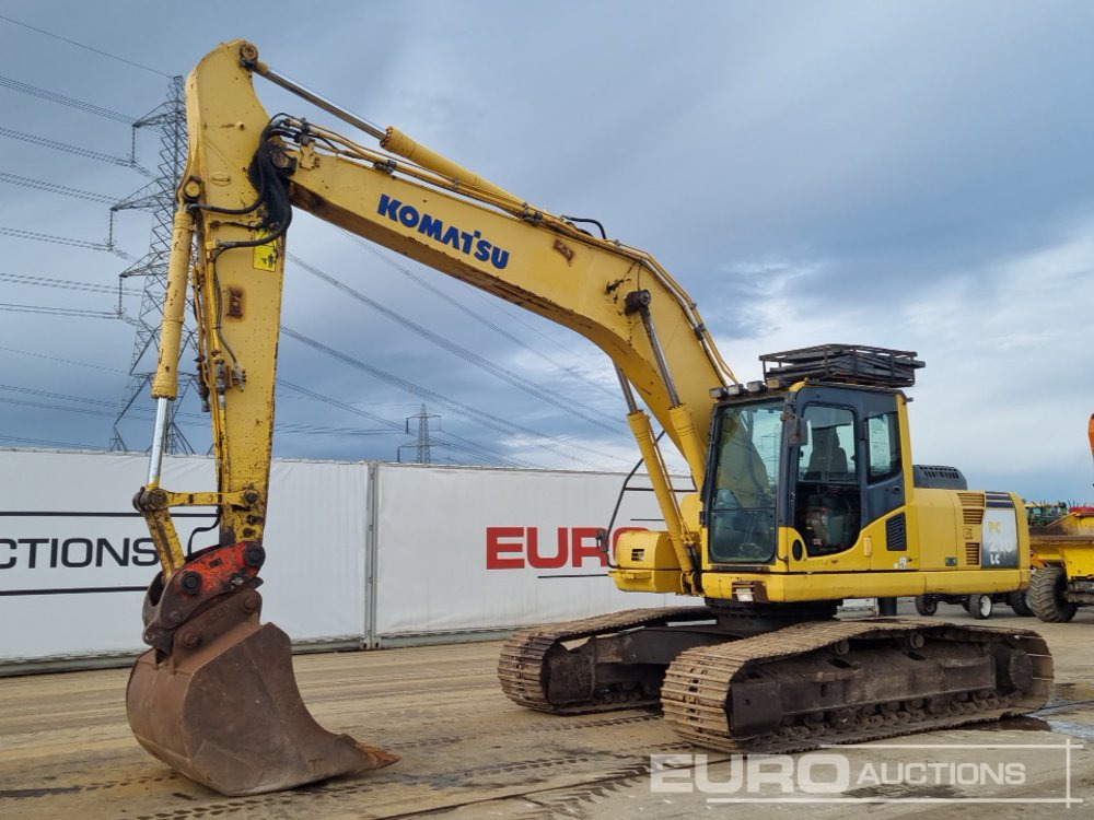 Komatsu PC210LC-8 - Escavadora de rastos: foto 1 Komatsu PC210LC-8 - Escavadora de rastos: foto 1