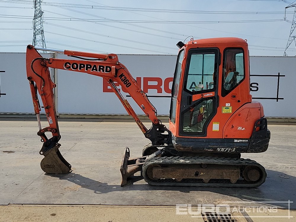 Kubota KX71-3 - Mini escavadeira: foto 2 Kubota KX71-3 - Mini escavadeira: foto 2