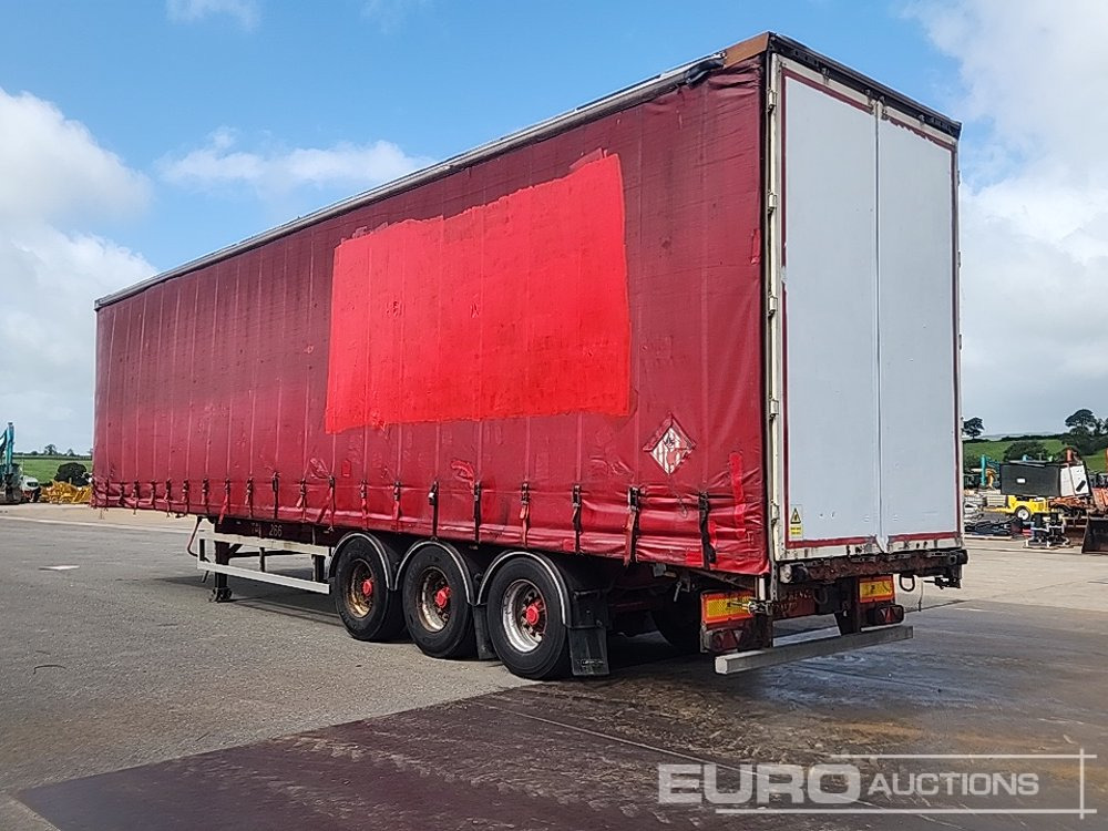 Lawrence David SDC 45' Tri Axle Curtainsider Trailer - Semi-reboque de lona: foto 3 Lawrence David SDC 45' Tri Axle Curtainsider Trailer - Semi-reboque de lona: foto 3