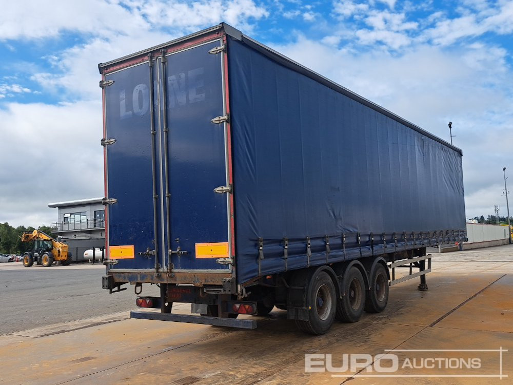 Lawrence David SDC 45' Tri Axle Curtainsider Trailer - Semi-reboque de lona: foto 3 Lawrence David SDC 45' Tri Axle Curtainsider Trailer - Semi-reboque de lona: foto 3