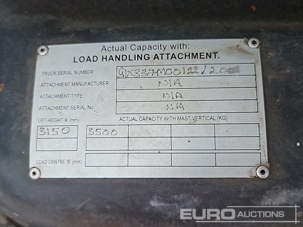 Linde E35P - Empilhador: foto 1 Linde E35P - Empilhador: foto 1