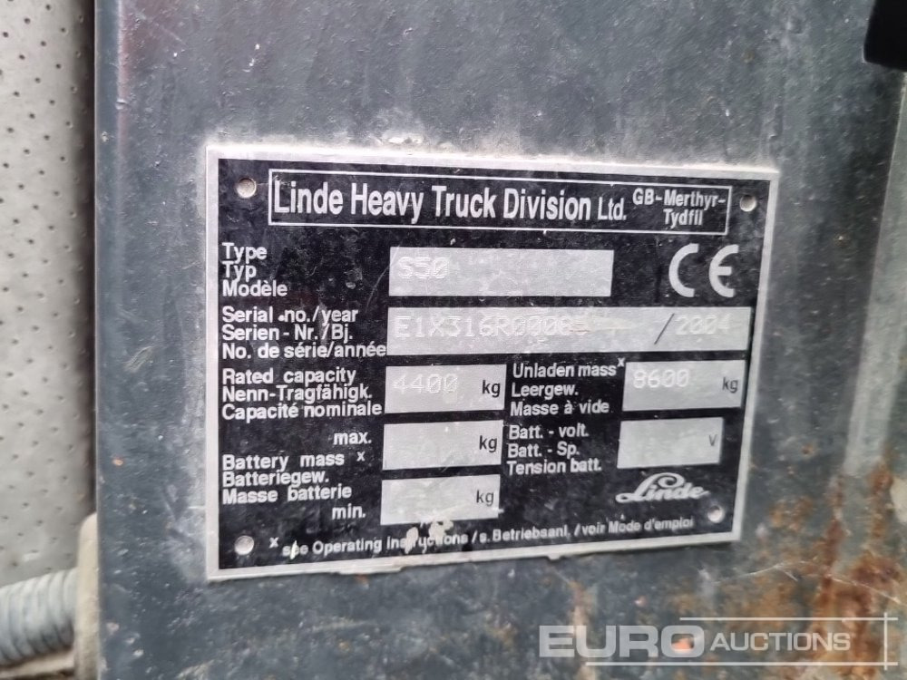 Empilhador Linde S50: foto 37 Empilhador Linde S50: foto 37