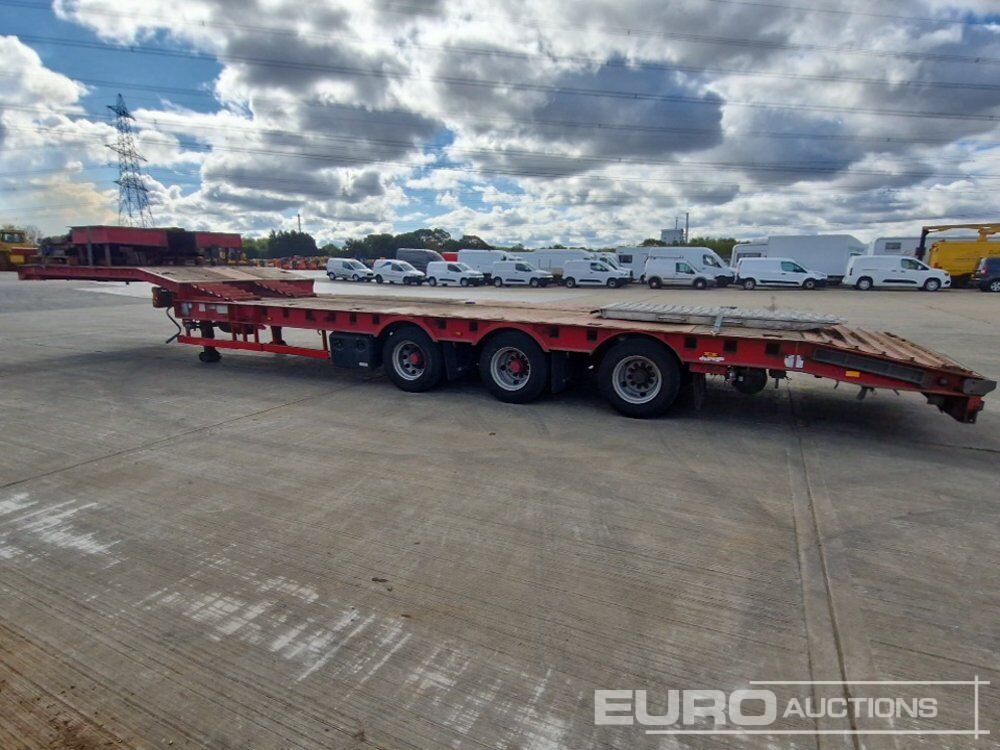 M&G Trailers Ltd, Step Frame Low Loader Tri Axle Rear Steering, 3m Extendable C/w Out Riggers & Alloy Ramps - Reboque baixa: foto 2 M&G Trailers Ltd, Step Frame Low Loader Tri Axle Rear Steering, 3m Extendable C/w Out Riggers & Alloy Ramps - Reboque baixa: foto 2
