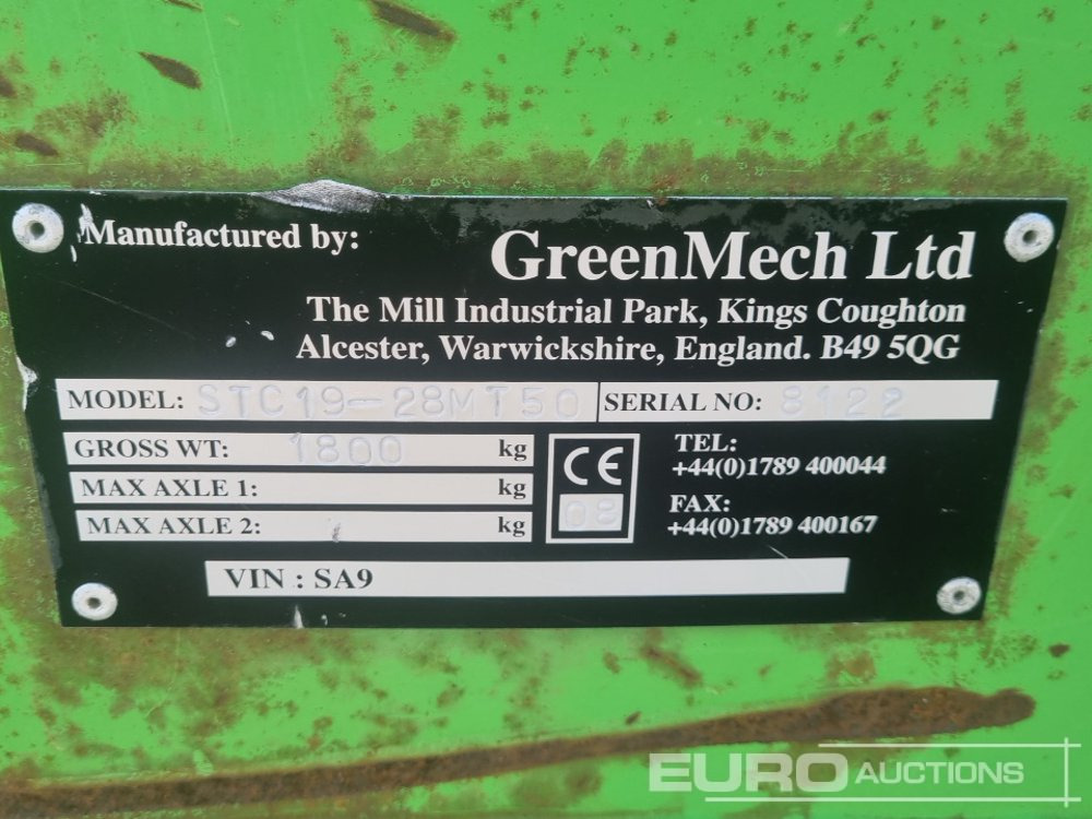 Máquina agrícola GreenMech STC19-28MT50: foto 26