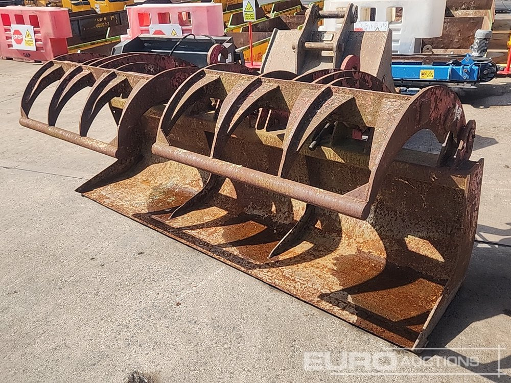 Redrock 104" Hydraulic Muck Grab to suit JCB Telehandler - Máquina agrícola: foto 2 Redrock 104" Hydraulic Muck Grab to suit JCB Telehandler - Máquina agrícola: foto 2