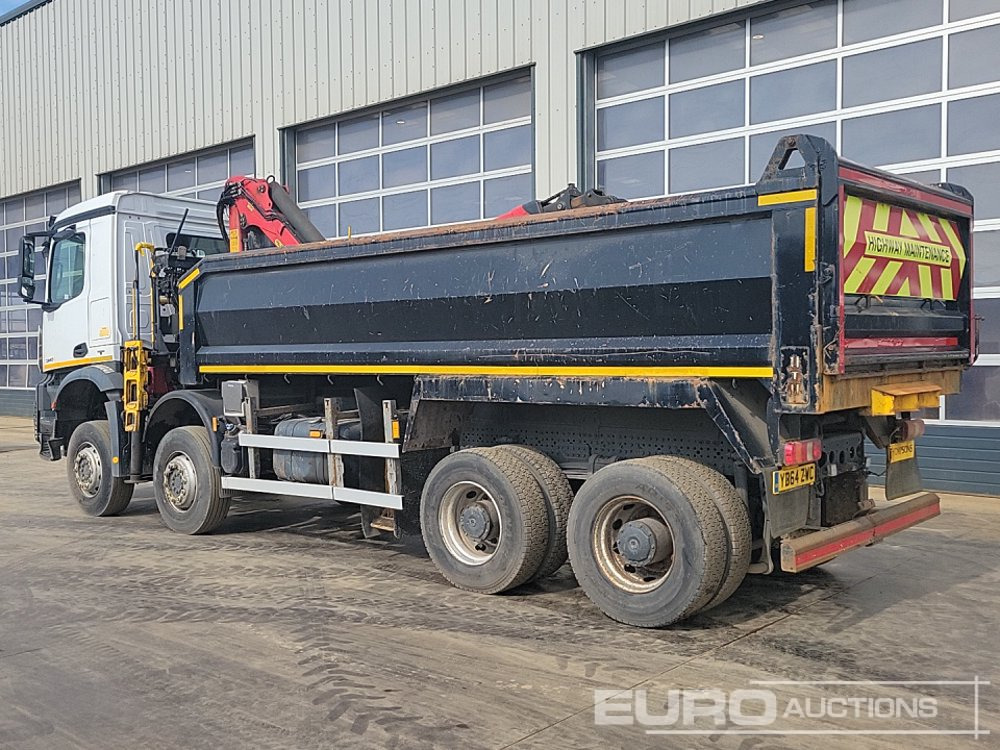 Mercedes Arocs 3240 - Camião basculante, Camião grua: foto 3 Mercedes Arocs 3240 - Camião basculante, Camião grua: foto 3