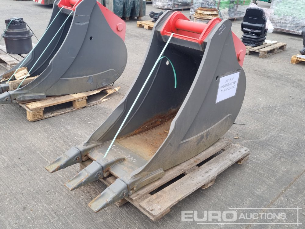 Miller 24" Digging Bucket 80mm Pin to suit 20 Ton Excavator - Balde: foto 3 Miller 24" Digging Bucket 80mm Pin to suit 20 Ton Excavator - Balde: foto 3