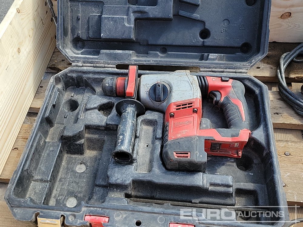Equipamento de construção Milwaukee 6Ah Battery, Battery Circular Saw, Hammer Drill, Drill, Impact Driver, 110Volt Jigsaw, Grinder, Hammer Drill, Breaker: foto 36