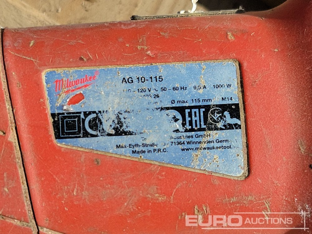 Equipamento de construção Milwaukee 6Ah Battery, Battery Circular Saw, Hammer Drill, Drill, Impact Driver, 110Volt Jigsaw, Grinder, Hammer Drill, Breaker: foto 25