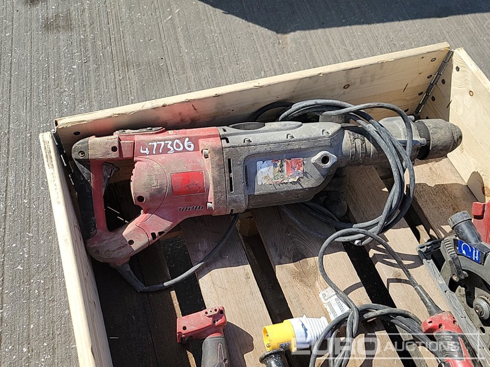 Equipamento de construção Milwaukee 6Ah Battery, Battery Circular Saw, Hammer Drill, Drill, Impact Driver, 110Volt Jigsaw, Grinder, Hammer Drill, Breaker: foto 12