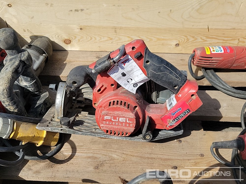 Equipamento de construção Milwaukee 6Ah Battery, Battery Circular Saw, Hammer Drill, Drill, Impact Driver, 110Volt Jigsaw, Grinder, Hammer Drill, Breaker: foto 21
