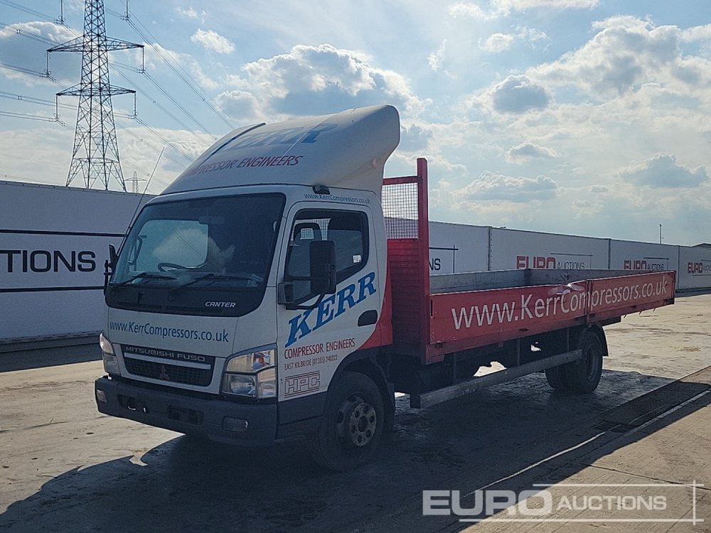 Mitsubishi Canter - Camião de caixa aberta/ Plataforma: foto 1 Mitsubishi Canter - Camião de caixa aberta/ Plataforma: foto 1