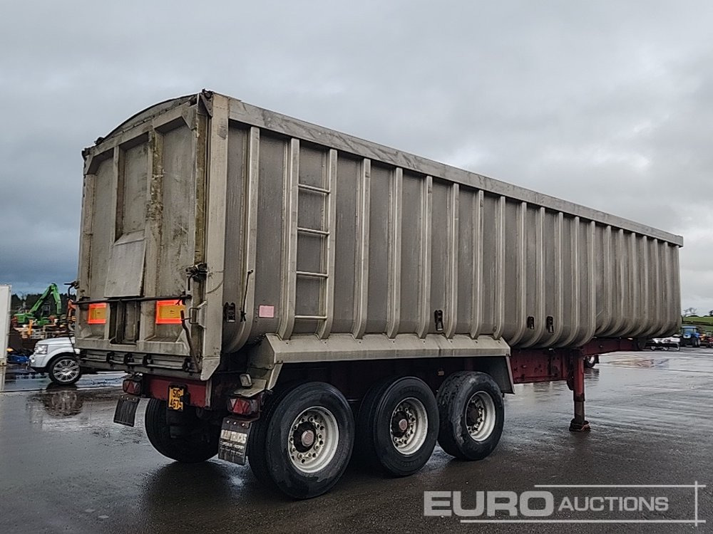 Montacon Tri Axle Bulk Tipping Trailer, Roll Over Cover - Semi-reboque basculante: foto 3 Montacon Tri Axle Bulk Tipping Trailer, Roll Over Cover - Semi-reboque basculante: foto 3