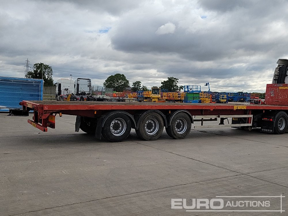 Montracon Tri Axle Flatbed Trailer - Semi-reboque plataforma/ Caixa aberta: foto 5 Montracon Tri Axle Flatbed Trailer - Semi-reboque plataforma/ Caixa aberta: foto 5