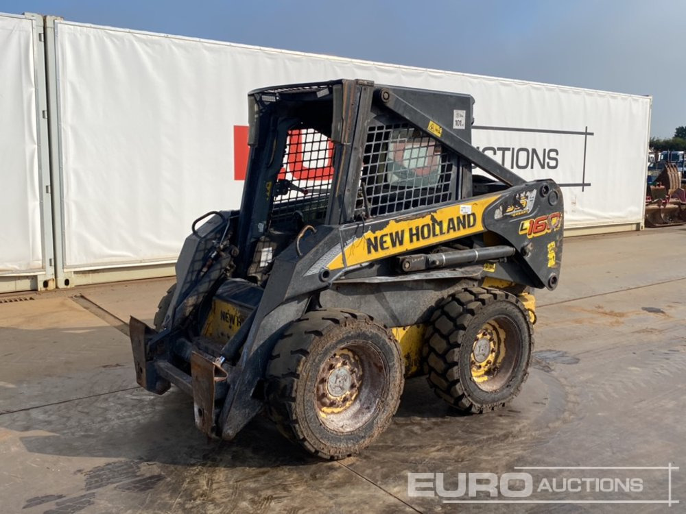New Holland L160 - Mini pá carregadora: foto 1 New Holland L160 - Mini pá carregadora: foto 1