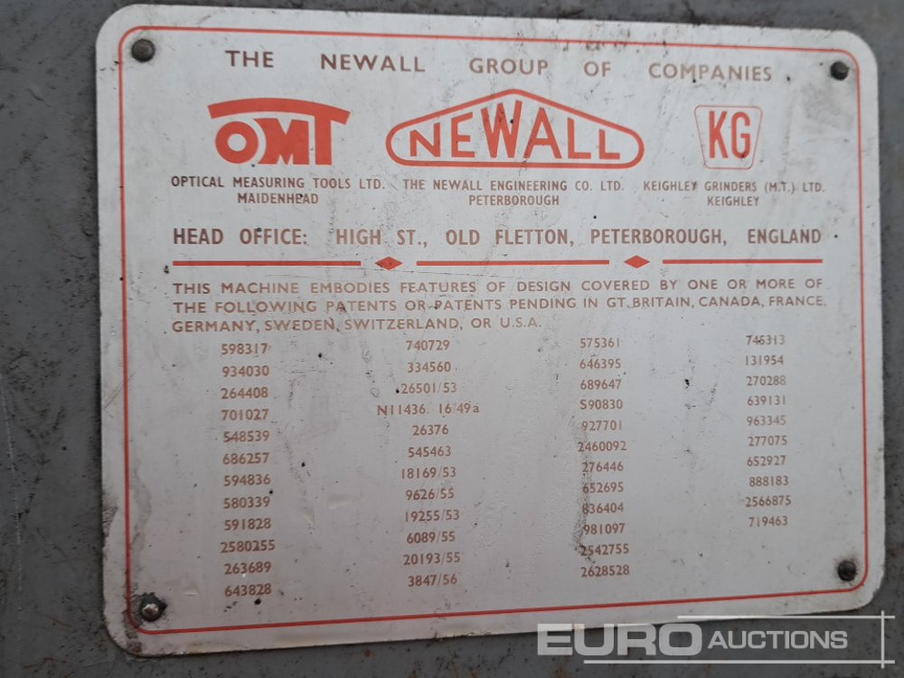 Mandriladora Newall N0. 1520 Jig Boring Machine: foto 18 Mandriladora Newall N0. 1520 Jig Boring Machine: foto 18