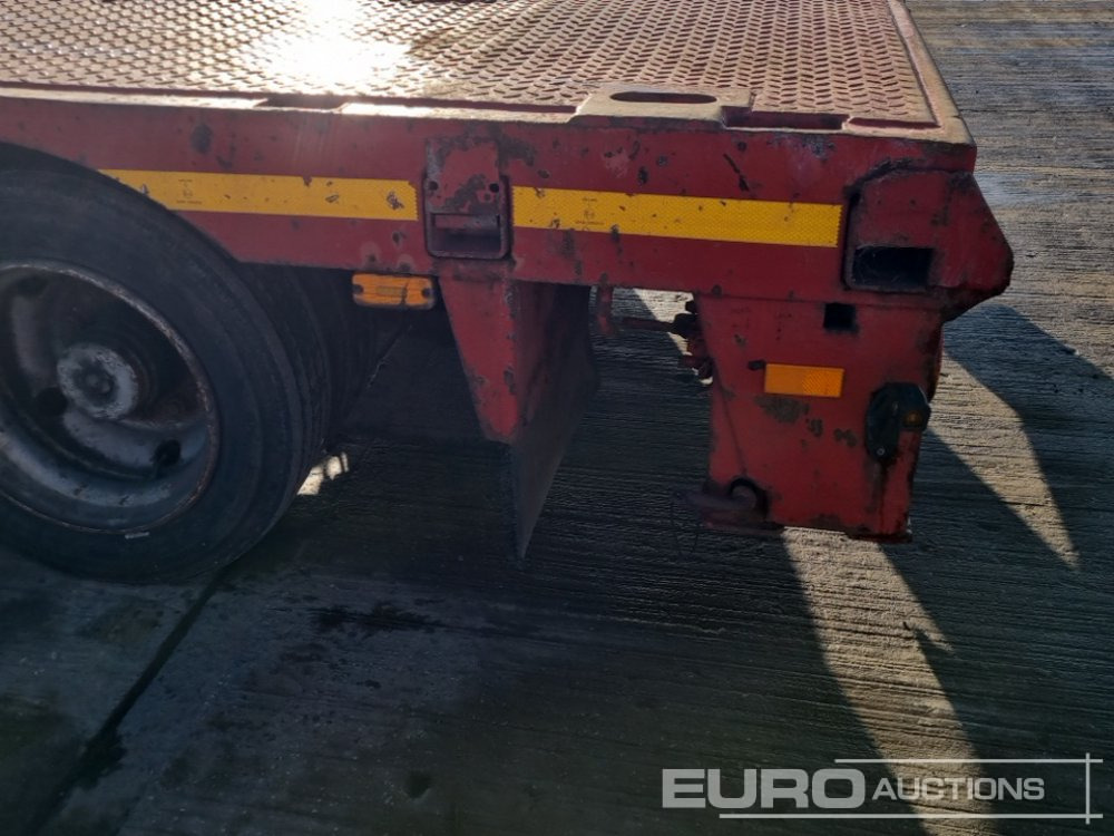Camião de caixa aberta/ Plataforma Nooteboom 4 Axle Extendable Low Loader Trailer, Twin Axle Rear Steer, Out Riggers: foto 28
