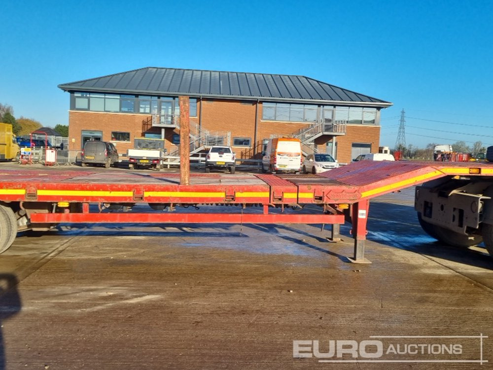 Camião de caixa aberta/ Plataforma Nooteboom 4 Axle Extendable Low Loader Trailer, Twin Axle Rear Steer, Out Riggers: foto 21