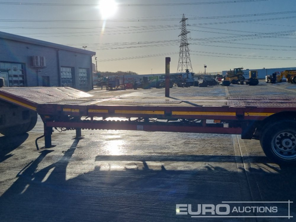 Camião de caixa aberta/ Plataforma Nooteboom 4 Axle Extendable Low Loader Trailer, Twin Axle Rear Steer, Out Riggers: foto 30