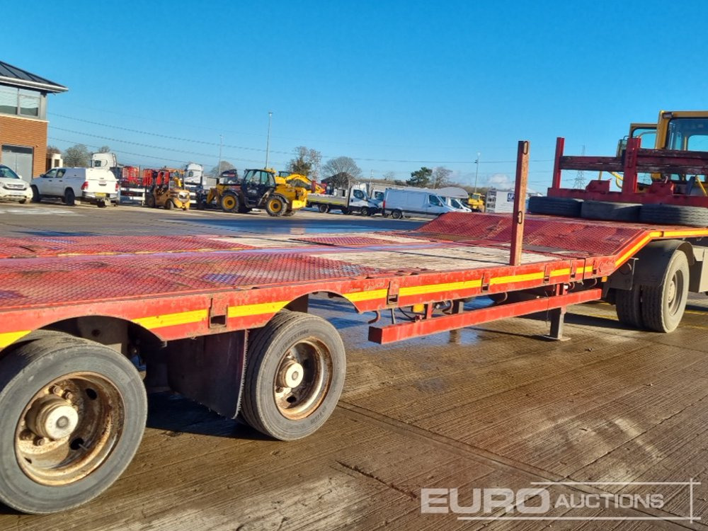 Camião de caixa aberta/ Plataforma Nooteboom 4 Axle Extendable Low Loader Trailer, Twin Axle Rear Steer, Out Riggers: foto 20