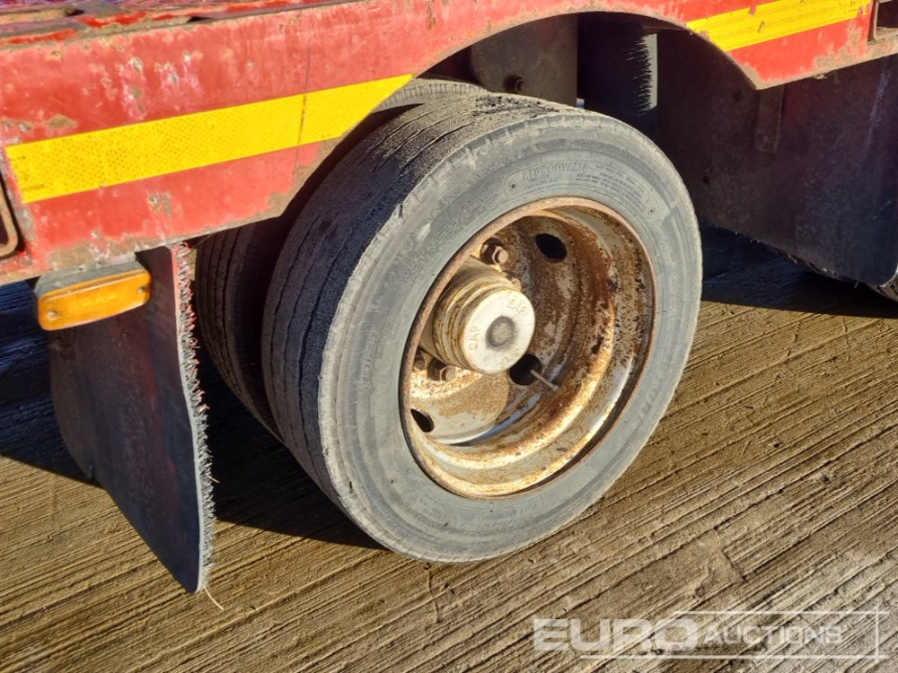 Camião de caixa aberta/ Plataforma Nooteboom 4 Axle Extendable Low Loader Trailer, Twin Axle Rear Steer, Out Riggers: foto 15