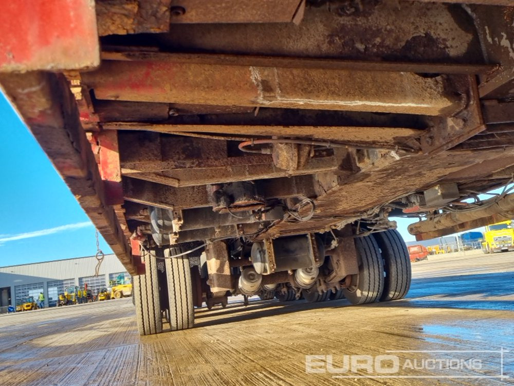 Camião de caixa aberta/ Plataforma Nooteboom 4 Axle Extendable Low Loader Trailer, Twin Axle Rear Steer, Out Riggers: foto 23