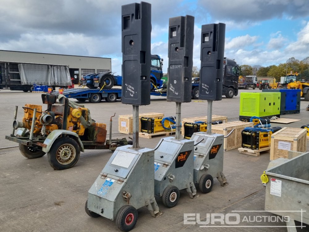 Pike Signals 3 Way Traffic Light System - Reboque porta máquinas: foto 5 Pike Signals 3 Way Traffic Light System - Reboque porta máquinas: foto 5