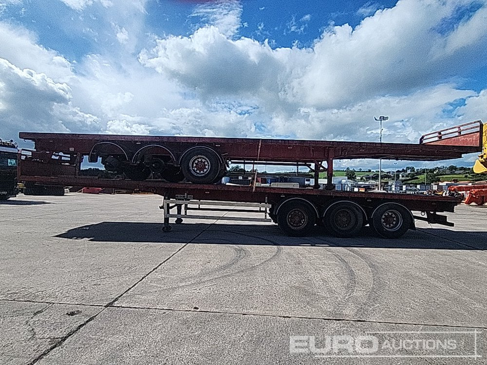 SDC 42 & 40' Tri Axle Flat Trailer, BPW Axles (2 of) - Semi-reboque plataforma/ Caixa aberta: foto 2 SDC 42 & 40' Tri Axle Flat Trailer, BPW Axles (2 of) - Semi-reboque plataforma/ Caixa aberta: foto 2