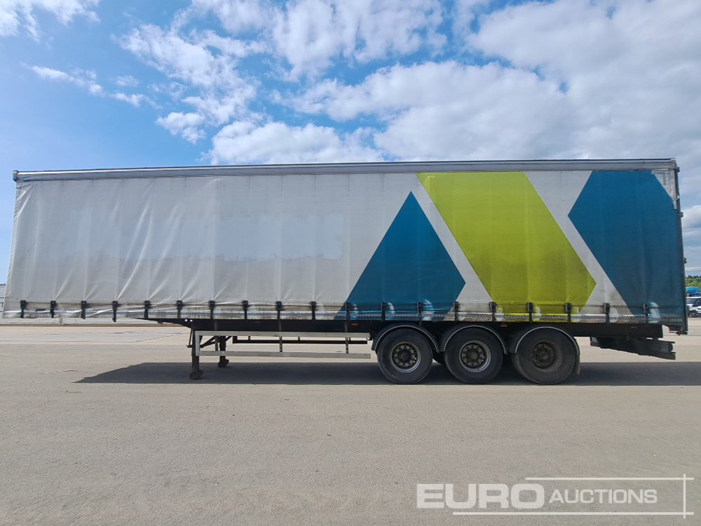 SDC 45' Tri Axle Curtainsider Trailer, BPW Axles, - Semi-reboque de lona: foto 2 SDC 45' Tri Axle Curtainsider Trailer, BPW Axles, - Semi-reboque de lona: foto 2