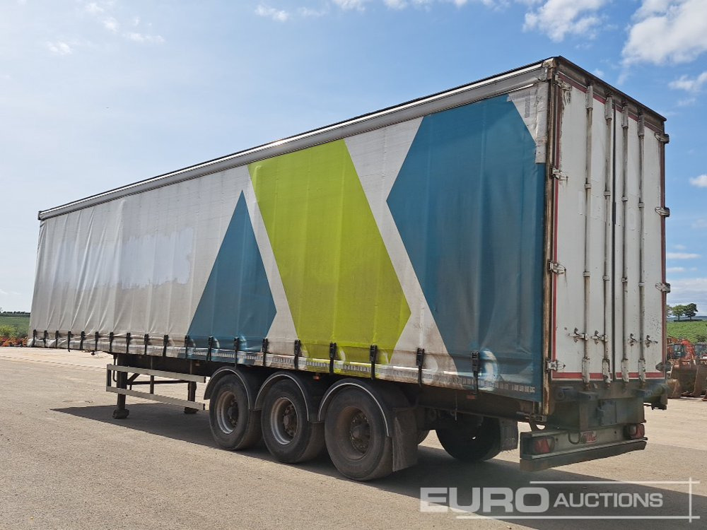 SDC 45' Tri Axle Curtainsider Trailer, BPW Axles, - Semi-reboque de lona: foto 3 SDC 45' Tri Axle Curtainsider Trailer, BPW Axles, - Semi-reboque de lona: foto 3
