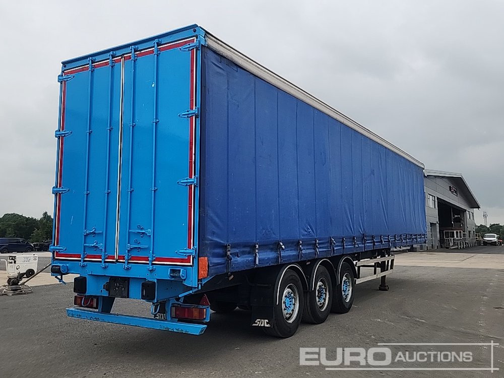 SDC 45' Tri Axle Curtainsider Trailer - Semi-reboque de lona: foto 5 SDC 45' Tri Axle Curtainsider Trailer - Semi-reboque de lona: foto 5