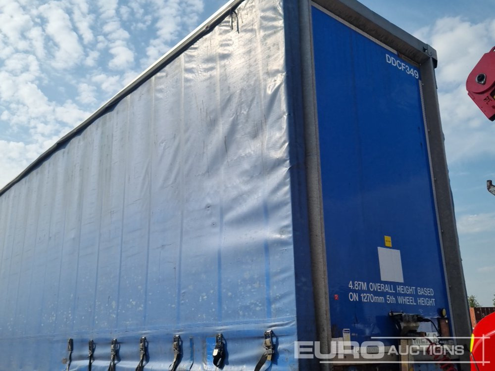 Semi-reboque de lona SDC Trailer Tri Axle Double Deck Curtainsider Trailer: foto 8