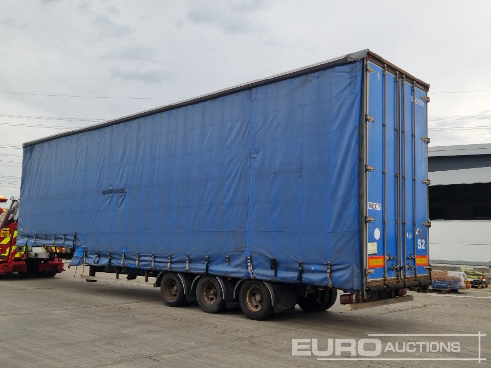 SDC Trailer Tri Axle Double Decker Curtainsider Trailer - Semi-reboque de lona: foto 3 SDC Trailer Tri Axle Double Decker Curtainsider Trailer - Semi-reboque de lona: foto 3