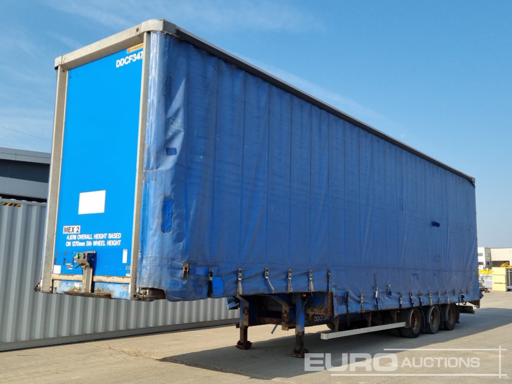 SDC Trailer Tri Axle Double Decker Curtainsider Trailer - Semi-reboque de lona: foto 1 SDC Trailer Tri Axle Double Decker Curtainsider Trailer - Semi-reboque de lona: foto 1