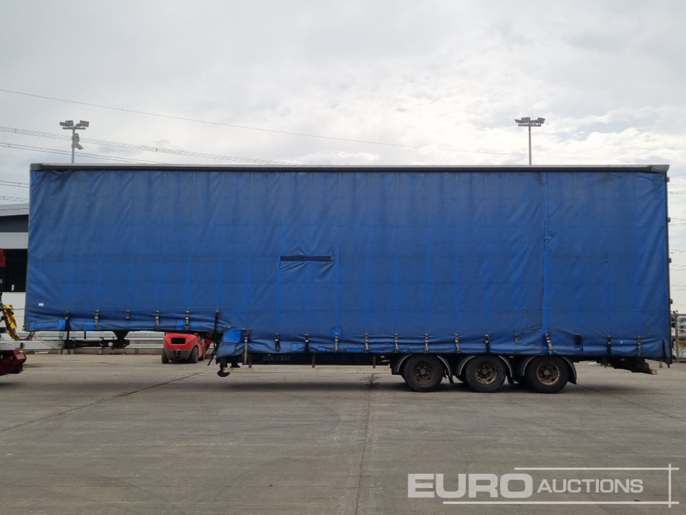 SDC Trailer Tri Axle Double Decker Curtainsider Trailer - Semi-reboque de lona: foto 2 SDC Trailer Tri Axle Double Decker Curtainsider Trailer - Semi-reboque de lona: foto 2