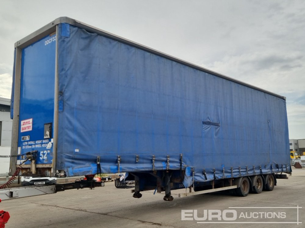 SDC Trailer Tri Axle Double Decker Curtainsider Trailer - Semi-reboque de lona: foto 1 SDC Trailer Tri Axle Double Decker Curtainsider Trailer - Semi-reboque de lona: foto 1