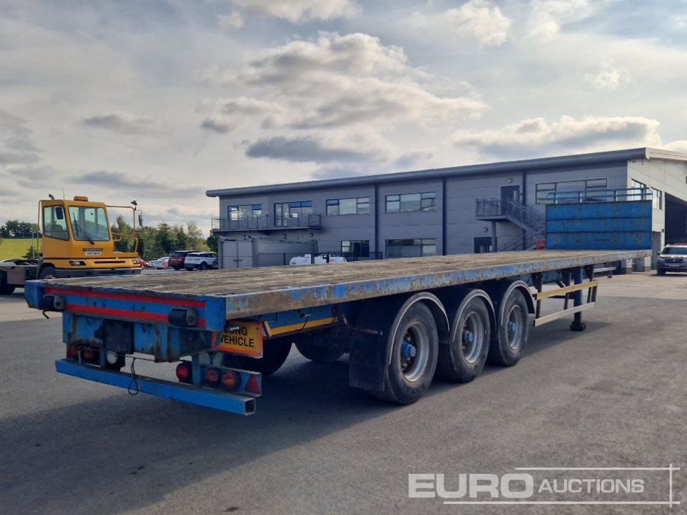 SDC Tri Axle Flat Bed Trailer, BPW Axles - Semi-reboque plataforma/ Caixa aberta: foto 4 SDC Tri Axle Flat Bed Trailer, BPW Axles - Semi-reboque plataforma/ Caixa aberta: foto 4