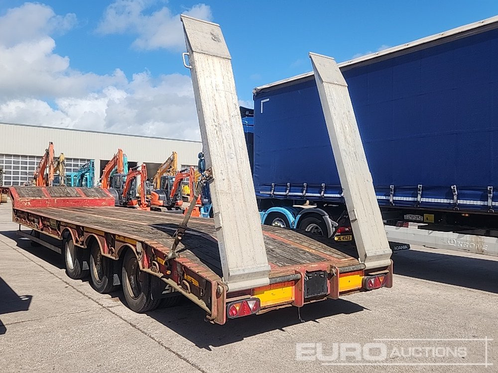 SDC Tri Axle Stepframe Low Loader Trailer, Ramps - Semi-reboque baixa: foto 2 SDC Tri Axle Stepframe Low Loader Trailer, Ramps - Semi-reboque baixa: foto 2