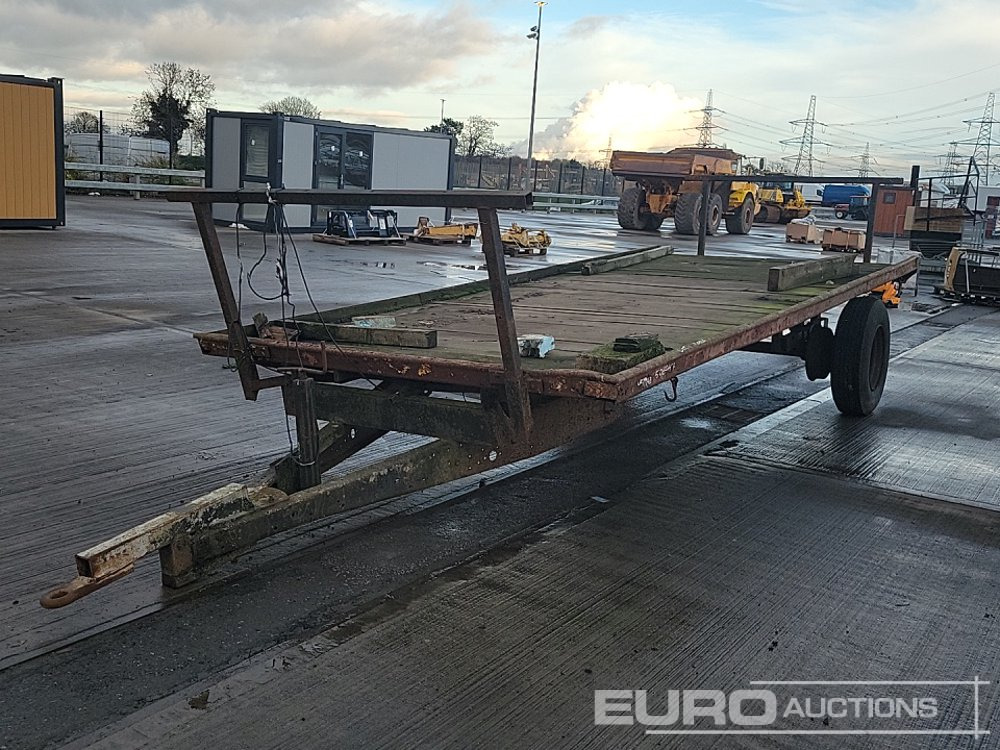Single Axle Draw Bar Flatbed Trailer - Reboque agrícola: foto 1 Single Axle Draw Bar Flatbed Trailer - Reboque agrícola: foto 1